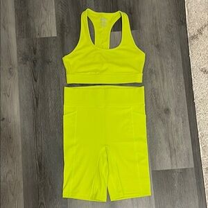 BANDIER - Matching Short and Bra Set - NEVER WORN